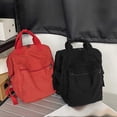 thumbnail image 5 of Fgnfyis Backpack for School Unisex College Students Daily Commute Lightweight Water Washed Casual Shoulder Bag Kids Backpack Red, 5 of 5