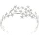 thumbnail image 1 of wonima11 Bridal Headband Crystal Rhinestones Pearl Gold Tiara Queens Princess Crown for Women Wedding Birthday, 1 of 1