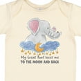 thumbnail image 4 of Inktastic My Great Aunt Loves Me to the Moon and Back Boys or Girls Baby Bodysuit, 4 of 5