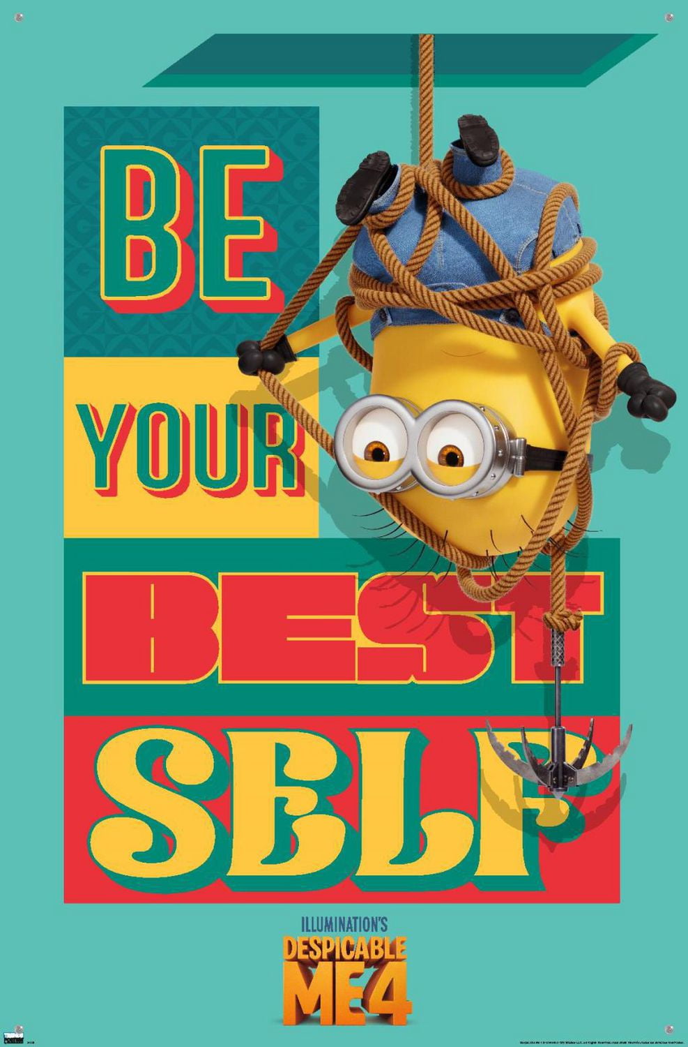 Illumination Despicable Me 4 - Best Self Wall Poster