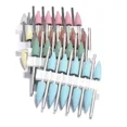 thumbnail image 3 of Pulidor de goma de silicona, cabezal de molienda de 2,35mm, broca de uñas, taladro eléctrico para manicura, accesorio para máquina, 10 unidades por juego, 3 of 5