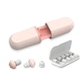 thumbnail image 3 of Reducción de ruido Silicona Earplugs Durmiendo Oreja Muffs Protección auditiva Bloqueo de sonido Aeroplano Inicio Cuidado personal Suministros Rosa Inevent CE001609-01B, 3 of 7