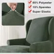 thumbnail image 4 of Apuakthei Funda para sillón jacquard sillón orejero elastano protección para muebles verde, 4 of 6
