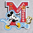 thumbnail image 3 of Disney - Mickey Mouse - Stitched Patches for Teammates - Men's Crew Neck Fleece Pullover, 3 of 5