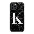 thumbnail image 1 of Personalised Black Marble Name Initials iPhone 15 Pro Case,iPhone 16 Plus, 1 of 5