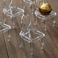 thumbnail image 5 of Efavormart 12 Pack | Clear Chair Shaped Party Favor Gift Holders, Candy Treat Display - 4", 5 of 11