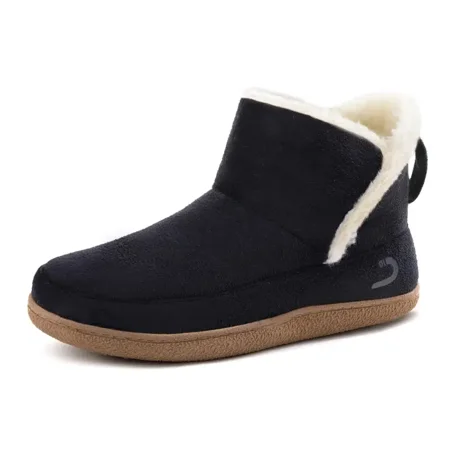 

Women‘s Fleece Liner Fuzzy Indoor Outdoor Slippers Cute Slip On Solid Comfort Warm Women‘s Shoes