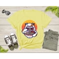 thumbnail image 3 of Cute Cow Mascot Eating Japanese Ramen Noodle Retro Sunset T-Shirt Ramen Lover Gift T Shirt for Men Women Kids Boys Girls Graphic Tshirt, 3 of 8