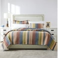 thumbnail image 2 of Greenland Home Katy Juego De Edredón Reversible A Rayas, 100% Algodón, Ropa De Cama King/Cal King De 3 Piezas, 2 of 5