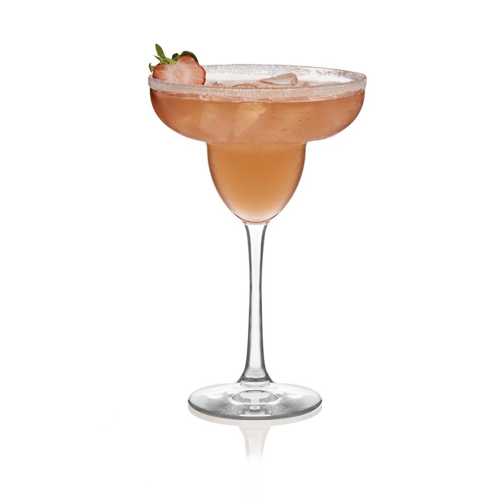 Libbey Midtown Margarita Glasses, Clear, 4 Pieces