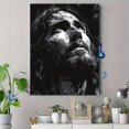thumbnail image 4 of UXIEQU Dramatic Portrait Canvas Wall Art 15.75x11.81 Inches, 4 of 8