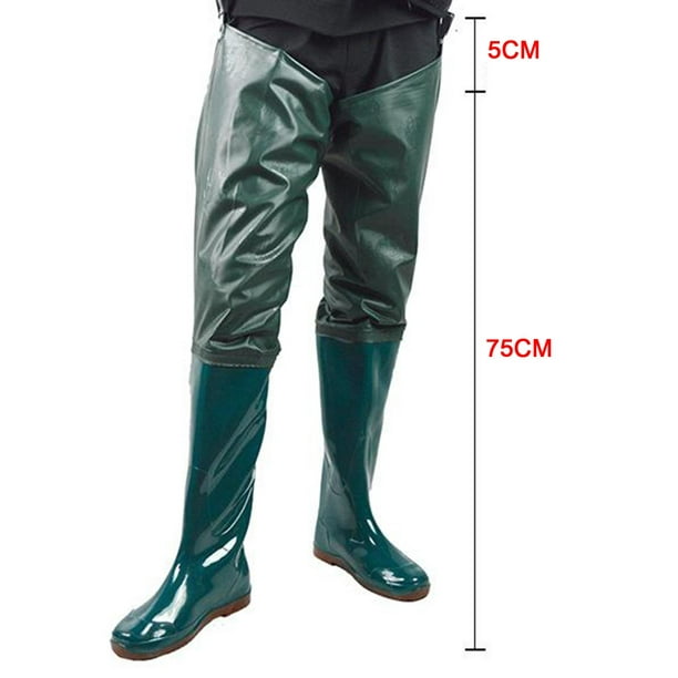 Ximing Fishing Hip Waders For Men With Boots Waterproof Breathable Hip Boots Women - 45 Green 45