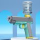 thumbnail image 5 of Pistolet à eau de plage sans fuite pulvérisateur d'eau Mini pistolet de bataille d'eau pour bébés enfants JShteea El nuevo, 5 of 7