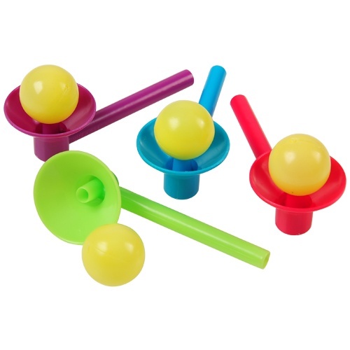 Blow Cup And Ball Games