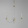 thumbnail image 5 of 11373WWTGL Maxim Lighting Charlton - 3 Light Chandelier In Traditional Style-21 Inches Tall and 20 Inches Wide, 5 of 5
