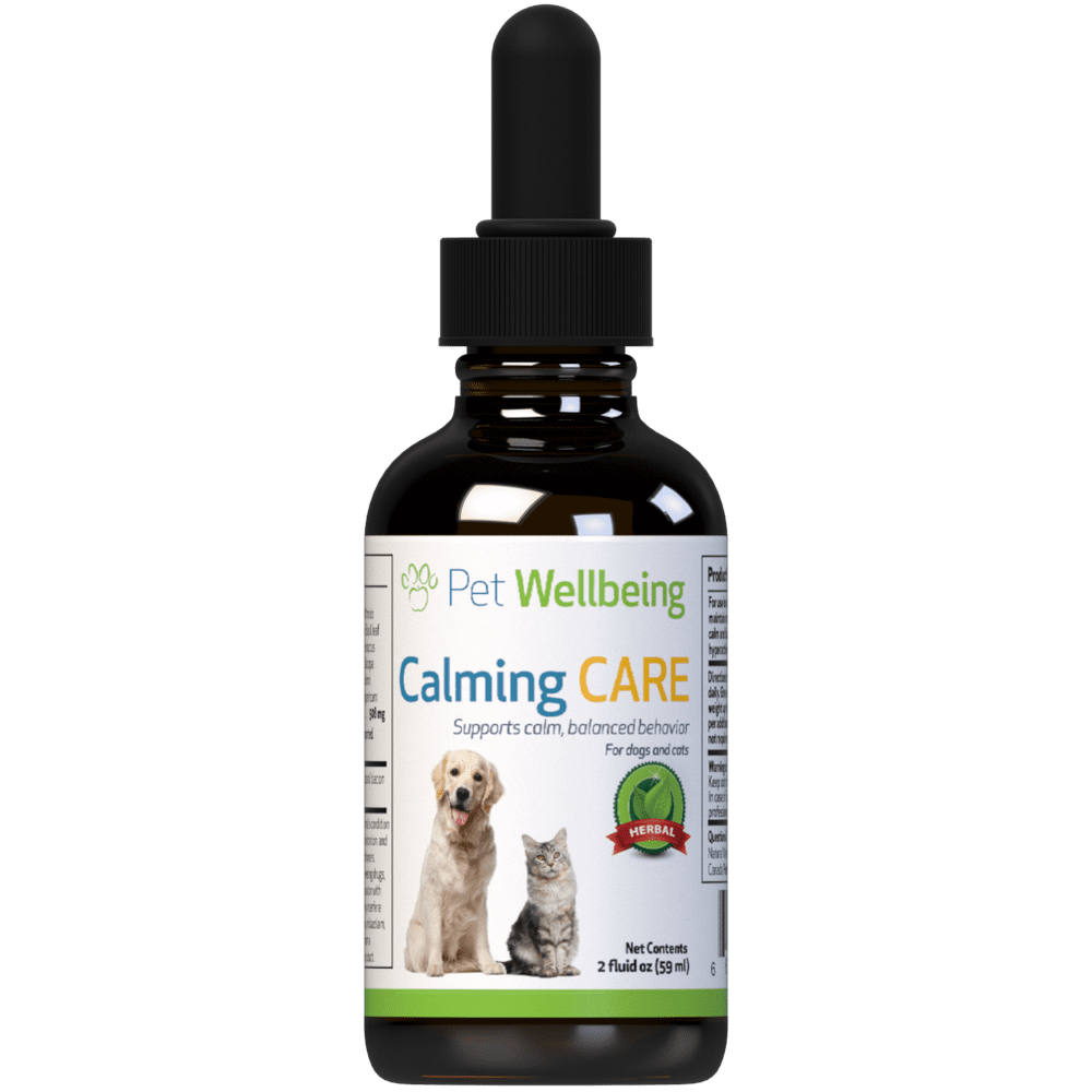 Pet Wellbeing Natural Dog Stress & Anxiety Relief Calming Care 2oz