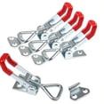 thumbnail image 2 of Lot de 4 Toggle Latch Serre-Joint à Bascule Réglable en Acier Inoxydable 304, Loquets à Tirer Robustes et Rapides pour Armoire de Fumée, Boîte à Outils, Étui, Coffre, Porte, 2 of 10