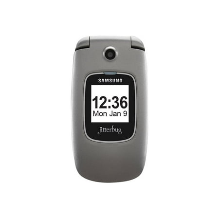 Jitterbug Plus No Contract Cell Phone, Silver