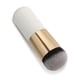 thumbnail image 3 of FELTECHELECTR Brocha plana para base líquida, rubor, brochas de maquillaje Kabuki, polvos cosméticos, crema BB, herramientas de belleza (dorado y blanco), 3 of 3