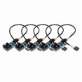thumbnail image 1 of Cable de Extensión Divisor USB de 9 Pines 1 A 2 para Placa Base, Adaptador de Cabezal 1 A 2 para Conectores USB del Panel Frontal de PC, 5 Unidades, 1 of 1