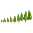 thumbnail image 1 of segolike 20 Green Tree Model Train Railway Wargame Diorama Landscape Scenery 1:50-400 111, 1 of 9