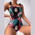 thumbnail image 4 of Aayomet Bathing Suit Women's Backpack Leisure And Practical OEM Three Pieces (Black, M), 4 of 5