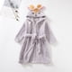thumbnail image 1 of Albornoz para bebé, bata de baño suave con capucha para niños, ropa de algodón para niños, toallas de manga larga para niñas, ropa de dormir de invierno, albornoz de animales para niños 5T Gao Jinjia LED, 1 of 2