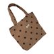 thumbnail image 1 of Mini bolso tote para mujer, regalo, bolso de viaje informal para botella de agua de viaje, trabajo Marrón, 1 of 9