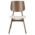 thumbnail image 6 of New Classic Furniture Oscar Oval Back Dining Chairs, Walnut (Set of 2), 6 of 9