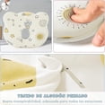 thumbnail image 5 of Almohada de Bebé Suave y Transpirable para Prevenir el Síndrome de Cabeza Plana Plagiocefalia, Cojín Moldeador Cabeza Bebé para Niños y Niñas 0 a 12 Meses, 5 of 5