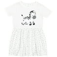 thumbnail image 3 of Inktastic Zebra Girls Toddler Dress, 3 of 5