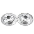 thumbnail image 2 of Power Stop Rear Pair of Drilled and Slotted Brake Rotors JBR529XPR, 2 of 4
