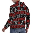 thumbnail image 3 of Hoodies for Men - Vintage Maple Leaf with Skull Pattern Long Sleeve Comfrt Men'S Fashion Hoodies & Sweatshirts, Sweatshirts for Men Hoodies Pullover Clothing Clothes with Pouch, 3 of 7