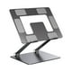 thumbnail image 1 of Moyic Soporte para computadora portátil Base de soporte antideslizante de aluminio Soporte de enfriamiento estable para ahorro de espacio de Electrónica Gris, 1 of 6