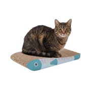 Kitty City Fish Print 2-Pack Cat Scratching Pads, Multicolored, One Size