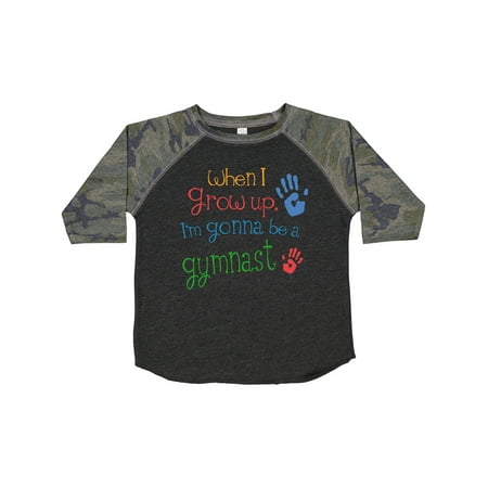 

Inktastic Gymnast Future Gift Toddler Boy or Toddler Girl T-Shirt