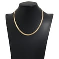 thumbnail image 2 of Collar de cadena de serpientes Yuyangstore unisex dorado, 2 of 7