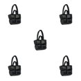 thumbnail image 1 of Baohd Larger Capacity Tote Bag With Big Opening For Easy Access Books Crossbody Bag black 5Set, 1 of 6