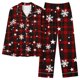 thumbnail image 5 of Puntoco Ropa de dormir para mujer Pijamas de manga larga y pantalones largos para mujer y hombre Ropa de casa sexy para mujer, 5 of 5