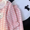 thumbnail image 6 of CAUYDY Newborn Girl Picture Outfits Baby Pajamas Fall Winter 12 18 24 Months Long Sleeve Shirt and Elastic Pants 2PCS Cute Set Toddler Sleepers for Girls Sizes 12-18 Months,Pink, 6 of 9
