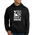 thumbnail image 2 of Wake Up Hug Dog Have Good Day Novelty Lifestyle Canine Love Pet T-Shirt, SW, Hoodie Unisex, up to 5XL, 2 of 4