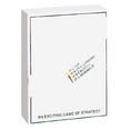 thumbnail image 1 of Strategic Family Card Game, 3 Color Playing Chips Family Board Games Bright Patterns with Folding Board for Kids Above 4 for Family Gathering, 1 of 8