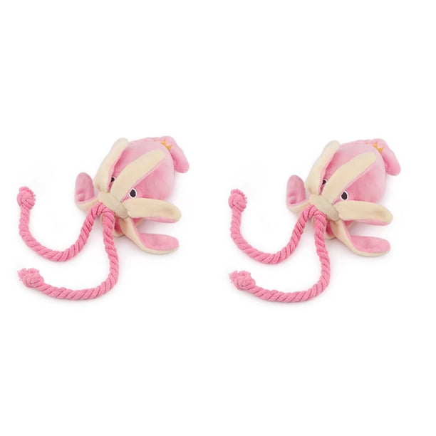 Juguete de Cuerda Peluche Resistente Mordeduras, Divertido y Interactivo para Perros, para Uso en Interiores y Exteriores, Juguetes para Perros Resistentes A Mordeduras Muelas