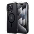 thumbnail image 1 of Funda magnética Tigowos para iPhone 16 Pro negra de 6.3 pulgadas, 1 of 5
