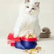 thumbnail image 3 of Comedero lento para gatos y perros, dispensador interactivo de comida centrífugo, alfombrilla antideslizante, puerto ajustable para estimulación mental, 3 of 6