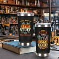 thumbnail image 2 of Gifts for Men, 20 Oz I Fix Stuff Tumbler with Brush & Straw, Birthday Gifts for Men, I Fix Stuff and I Know Things Cup, Dad Birthday Gift, Fix Stuff Tumbler, Mens Birthday Gift Ideas, 2 of 7