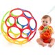 thumbnail image 4 of Sonajeros grandes de Color aleatorio, bola para el desarrollo de la inteligencia del bebé, campana de mano para agarrar, juguetes con agujeros para morder divertidos, juguete infantil, 4 of 5