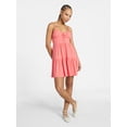 thumbnail image 4 of No Boundaries Tiered Mini Dress, Women's & Women's Plus XXS-4X, 4 of 5