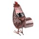 thumbnail image 4 of Farol de hierro forjado con energía solar para decoración artística de jardín, adornos de gallo detallados, lámpara LED retro con forma de pollo para iluminación exterior, 4 of 5