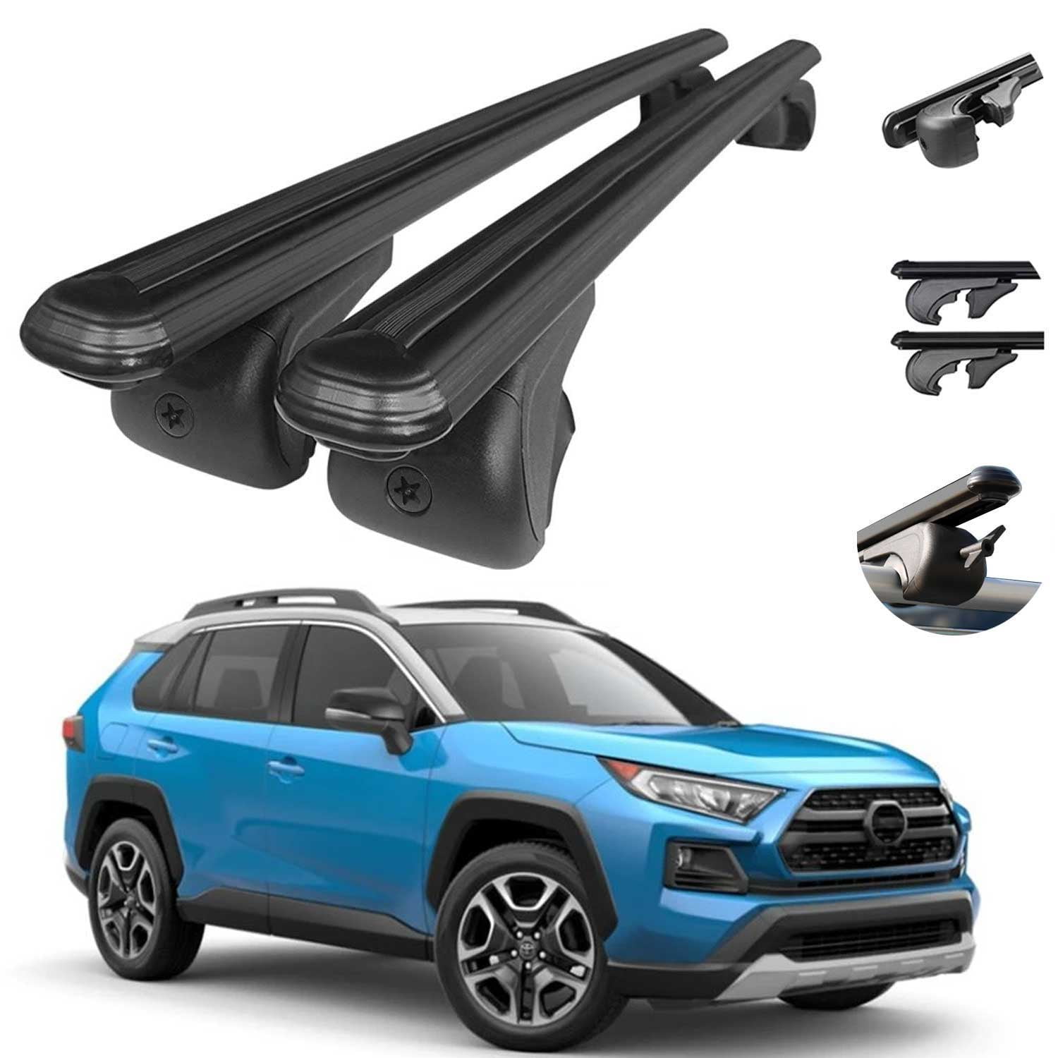 2022 Toyota Rav4 Hybrid Roof Rack Cross Bars
